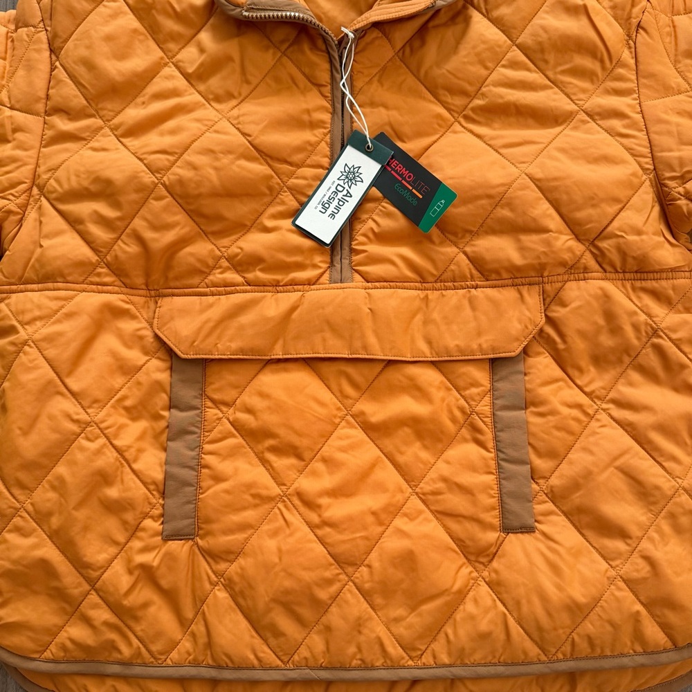 Alpine Design Orange Quilted Jacket - Picture 7 of 8